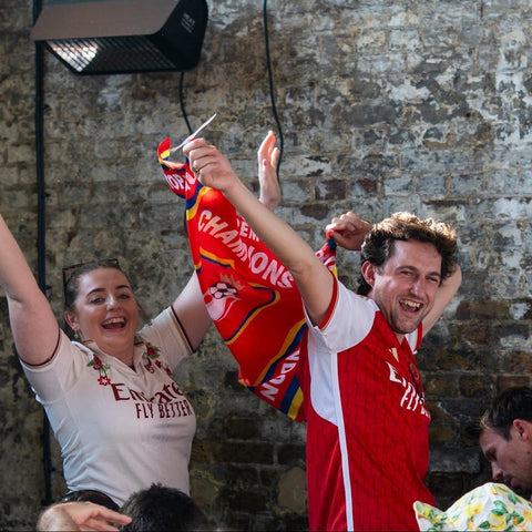 Champions League Final in the Courtyard