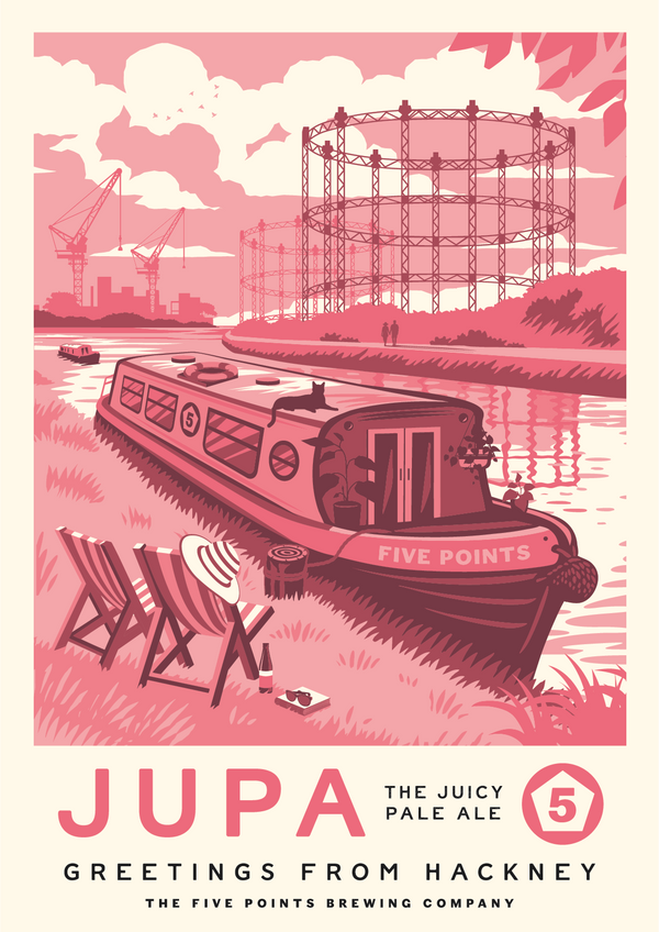 Five Points JUPA Seasonal Illustration Tee