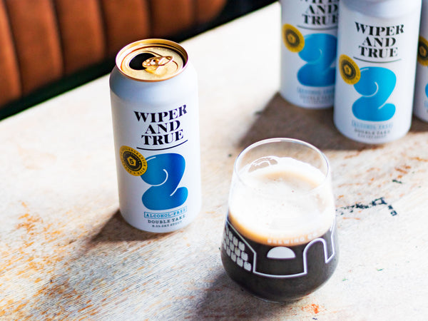 Wiper and True x Five Points Double Take Alcohol-Free Stout