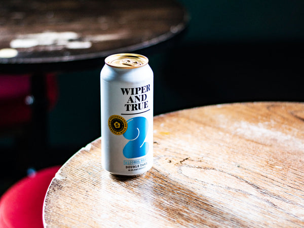 Wiper and True x Five Points Double Take Alcohol-Free Stout