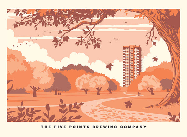 Five Points x Abby+Owen Seasonal Artwork Postcards