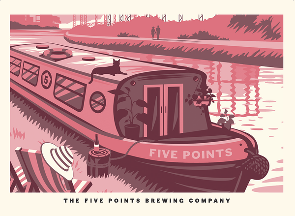 Five Points x Abby+Owen Seasonal Artwork Postcards