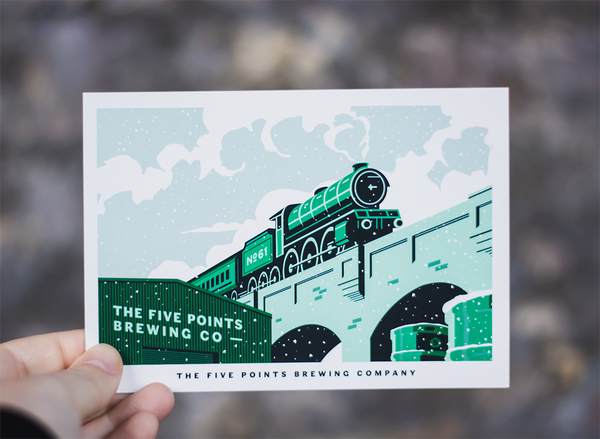 Five Points x Abby+Owen Seasonal Artwork Postcards