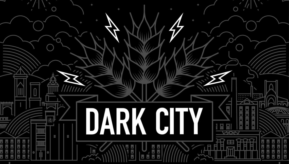 Northern Monk Dark City 2018 logo
